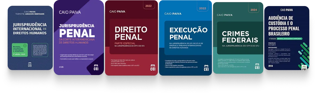 Livros de Caio Paiva - Editora CEI